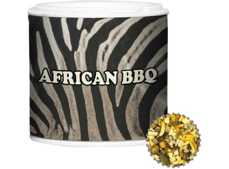 Gewürzmischung African BBQ, ca. 25g, Gewürzpappstreuer