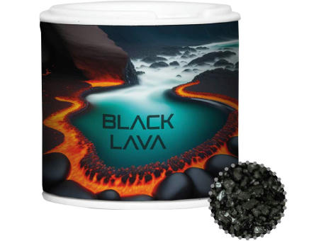Gewürzmischung Black Lava Salz, ca. 50g, Gewürzpappstreuer