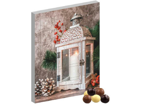 Knusperkugeln-Mix, ca. 50g, Adventskalender Mini Hochformat