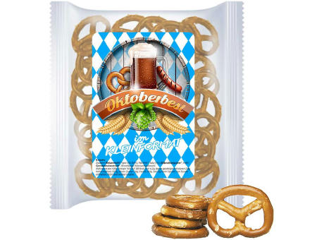 Mini Brezeln Original, ca. 30g, Express Maxi-XL-Tüte mit Etikett