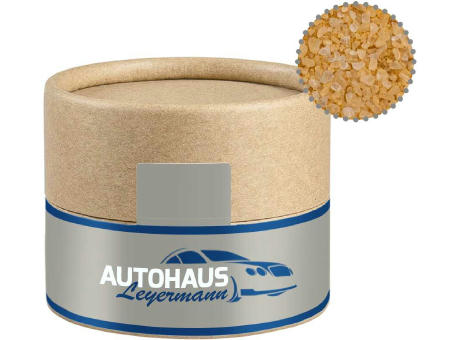 Gewürzmischung Rauch-Salz grob, ca. 75g, Kraftpapierdose Mini