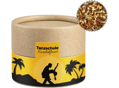 Gewürzmischung HOT Karibik Mix, ca. 28g, Kraftpapierdose Mini