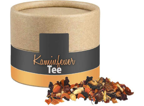 Kaminfeuer Tee, ca. 20g, Kraftpapierdose Mini