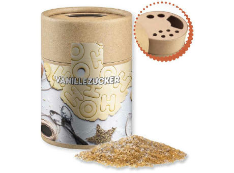 Vanillezucker, ca. 150g, Kraftpapierstreuer Midi