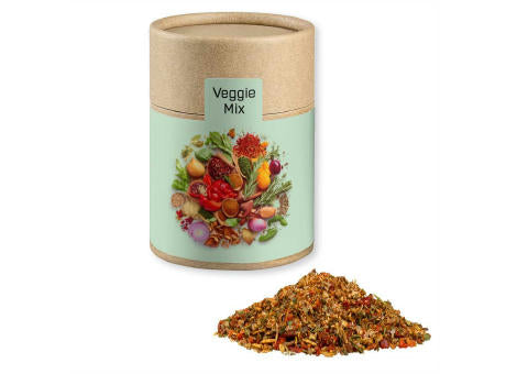 Gewürzmischung Mediterraner Veggie Mix, ca. 50g, Kraftpapierdose Midi