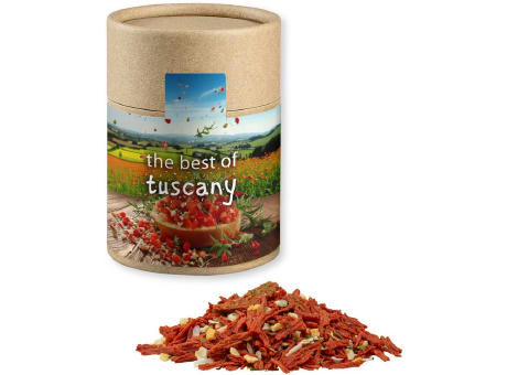 Gewürzmischung Toskanische Bruchetta, ca. 50g, Kraftpapierdose Midi