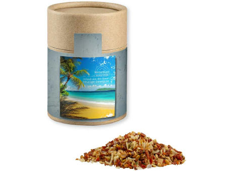 Gewürzmischung HOT Karibik Mix, ca. 50g, Kraftpapierdose Midi