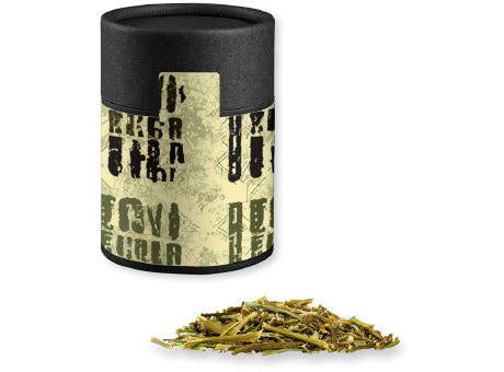 Gewürzmischung BBQ Kräuter Rub, ca. 50g, Kraftpapierdose Midi schwarz