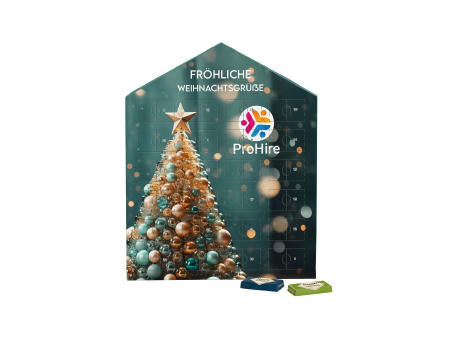 Täfelchen Adventskalender Haus