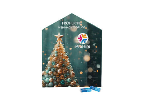 Täfelchen Adventskalender Haus