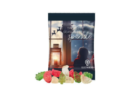 Minitüte 15 g Trolli Fruchtgummi Weihnachtsmischung