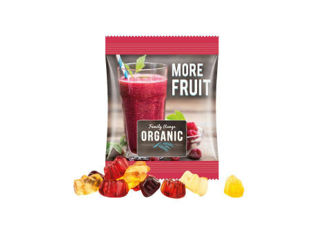 Minitüte 10 g Trolli 30 % Fruchtsaft Bärchen