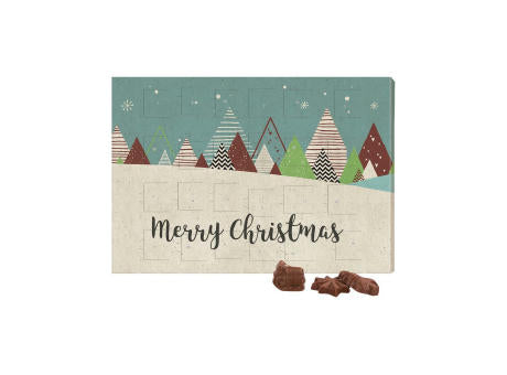Classic Wand Adventskalender Graspapier