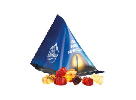 Tetraeder 15 g Trolli 30 % Fruchtsaft Bärchen