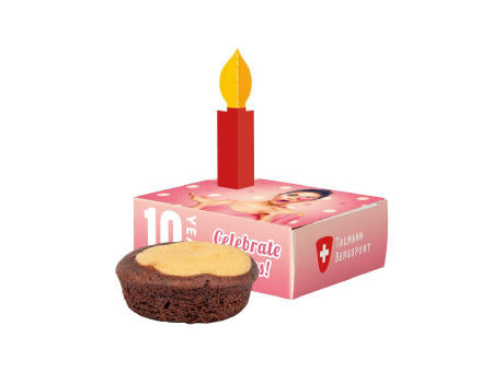 Minikuchen in Gratulationsbox