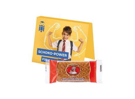 Werbekarte Midi Caramel Biscuits