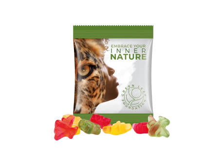 Minitüte 10 g Trolli Fruchtgummi Standardformen