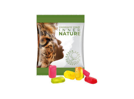 Minitüte 10 g Trolli Fruchtgummi Standardformen