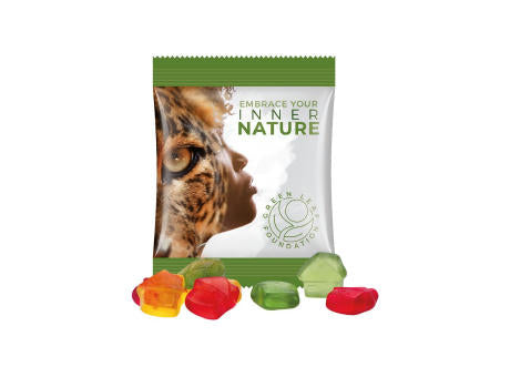 Minitüte 10 g Trolli Fruchtgummi Standardformen