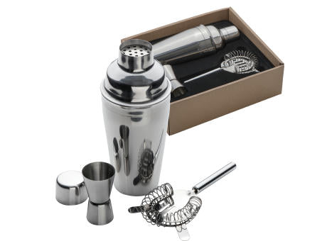 Metall Cocktailset, 3-tlg. Messina