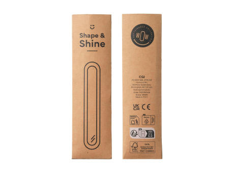 Shape & Shine Bamboo Nagelfeile
