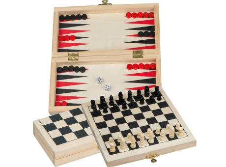 Backgammon - Schach -Dame Spiel MARCO