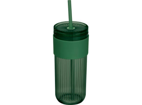 Becher mit Trinkhalm, 660ml SOLEDAD