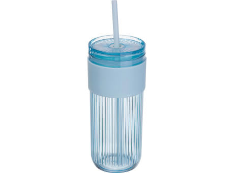 Becher mit Trinkhalm, 660ml SOLEDAD