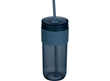 Becher mit Trinkhalm, 660ml SOLEDAD