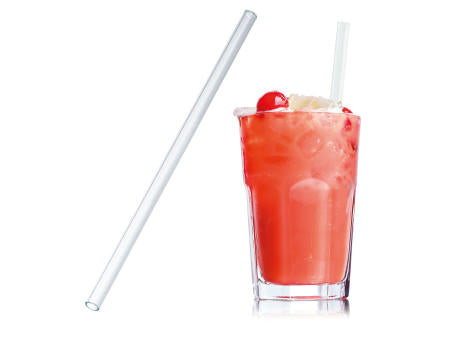 Trinkhalm aus Glas 20 cm NELSON
