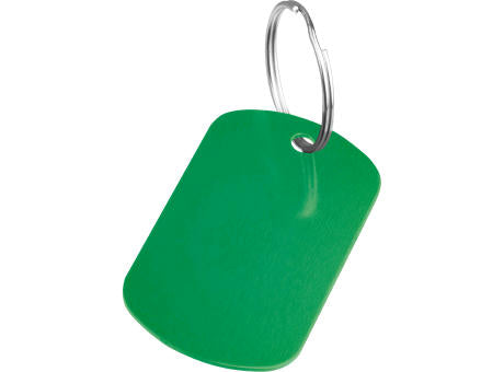 Schlüsselanhänger Metallplättchen LIESELOTTE