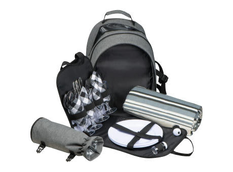 Picknickrucksack für 4 Personen mit Picknickdecke EARL