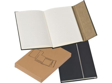 A5 Notizbuch mit Metallapplikation BENJAMIN
