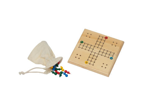 LUDO Spiel aus Holz GREGORY