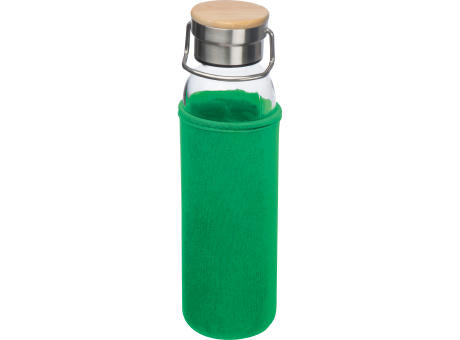 Glasflasche mit Neoprenüberzug, 600ml RAMONA