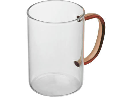 Glastasse mit farbigem Henkel, 250ml EDDA