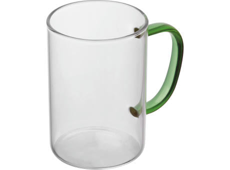 Glastasse mit farbigem Henkel, 250ml EDDA