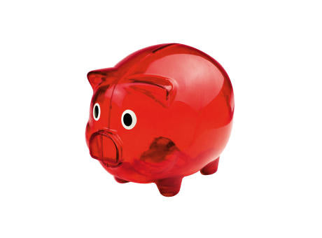Transparentes Sparschwein TRUDY