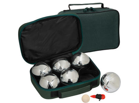 Boules Spiel mit 6 Metallkugeln MAY