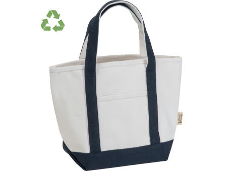Kleine Tragetasche aus recycelter Baumwolle GINA