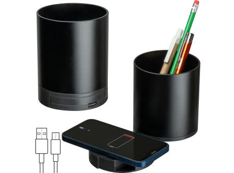 Stifteköcher mit Wireless Charging BORIS