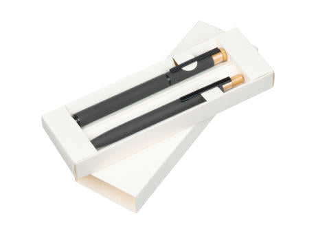 Schreibset aus recyceltem Aluminium RAFFAELE