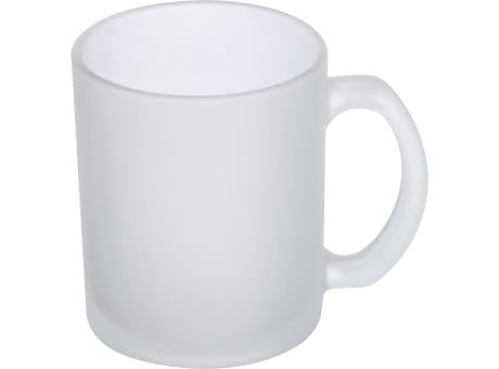 Glastasse weiß gefrostet, 300ml ANGELIKA