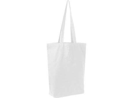 Fairtrade Baumwolltasche mit Bodenfalte PIOTR