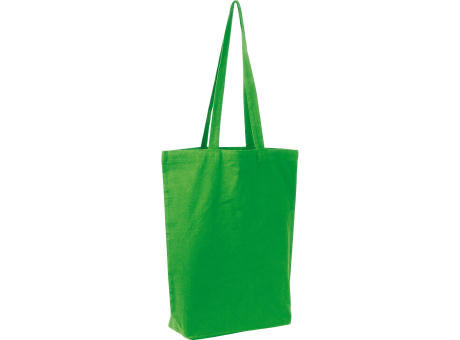 Fairtrade Baumwolltasche mit Bodenfalte PIOTR