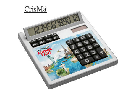 Tischrechner Eigendesign mit 12 Digits aus Kunststoff GENEVIEVE