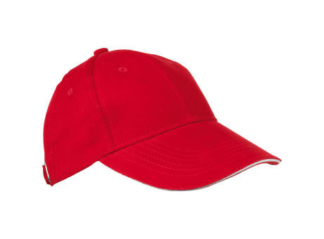 6 Panel Sandwich Baseball Cap CURTIS