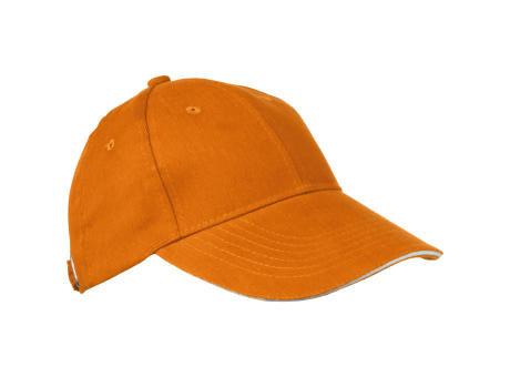6 Panel Sandwich Baseball Cap CURTIS