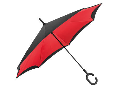 Umklappbarer Regenschirm aus 190T Pongee OLIVIA