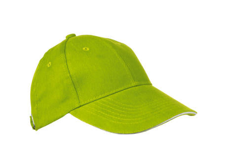 6 Panel Sandwich Baseball Cap CURTIS